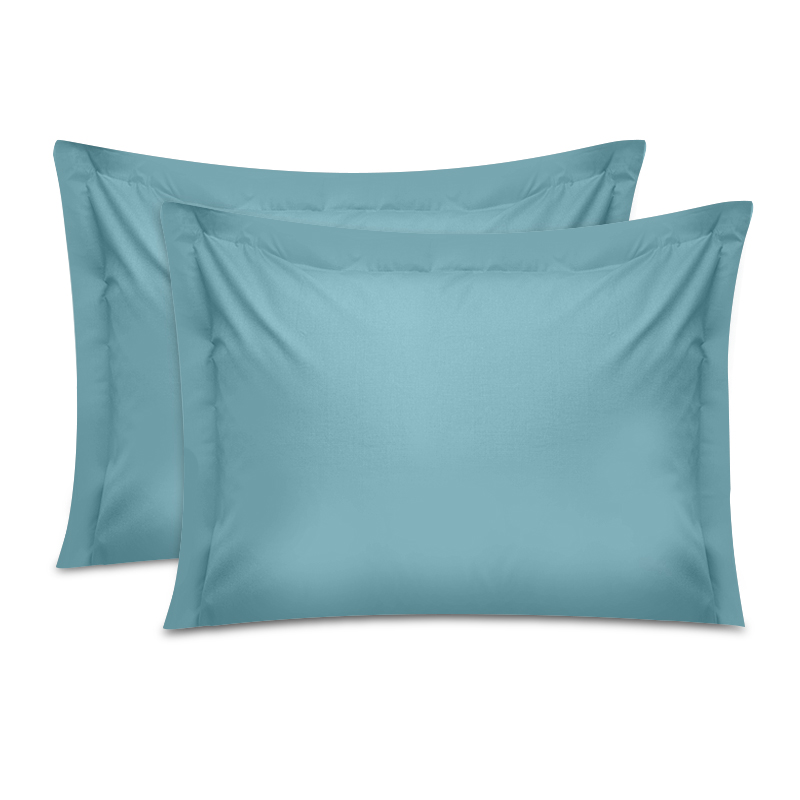 Μαξιλαροθήκες ύπνου Tonne Cotton Box Σετ 2 τμχ χρώμα μέντα 50×70+5εκ.