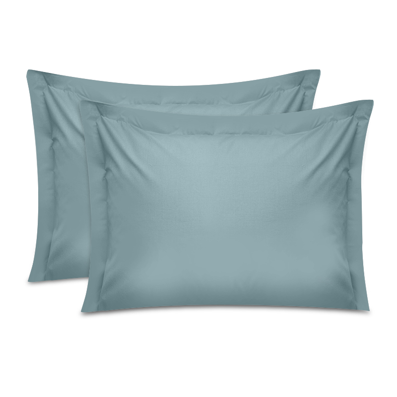 Μαξιλαροθήκες ύπνου Tonne Cotton Box Σετ 2 τμχ χρώμα μέντα 50×80+5εκ.