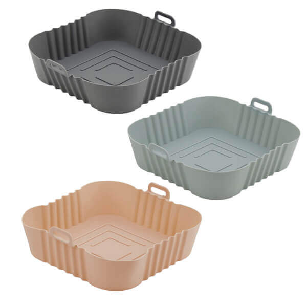 TNS ΦΟΡΜΑ ΣΙΛΙΚΟΝΗΣ ΤΕΤΡΑΓΩΝΗ ΓΙΑ AIR FRYER 20cm