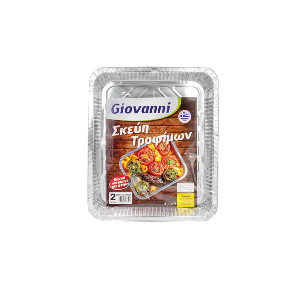 GIOVANNI ΣΚΕΥΟΣ ΑΛΟΥΜΙΝΙΟΥ ΤΑΨΙ ΡΗΧΟ 3τμχ 32Χ22Χ3.5