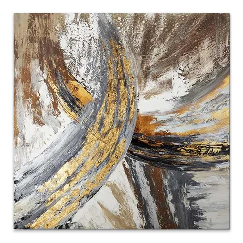 Πίνακας σε καμβά “Routes” Megapap ψηφιακής εκτύπωσης 100x100x3εκ.