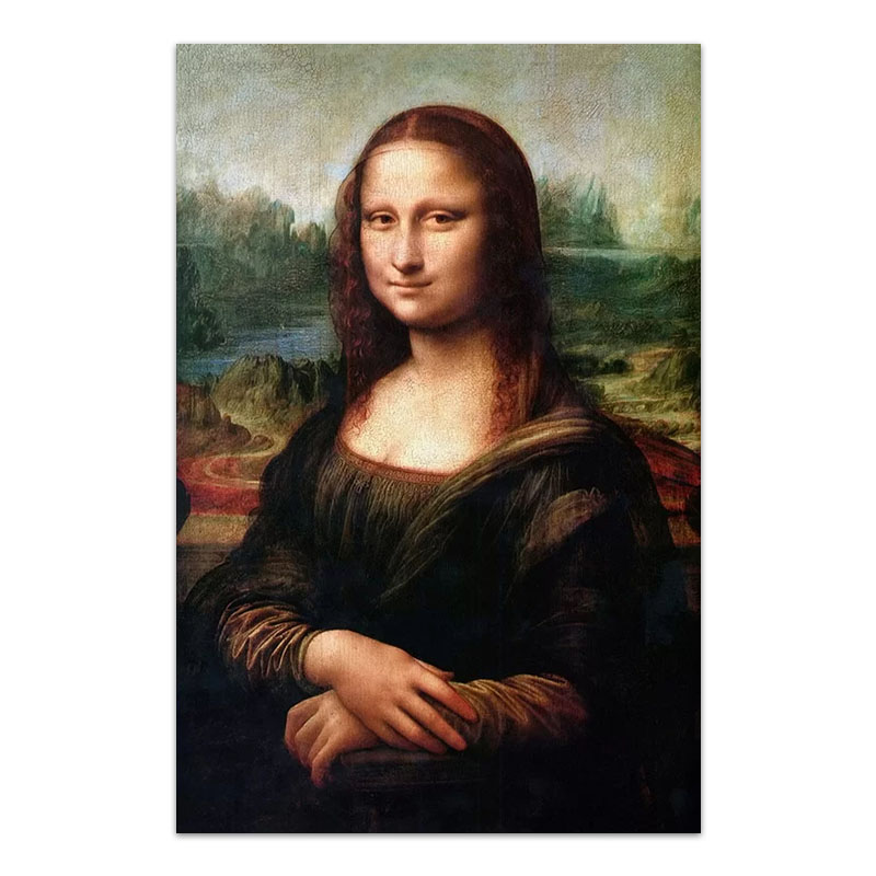 Πίνακας σε καμβά “Mona Lisa” Megapap ψηφιακής εκτύπωσης 70x100x3εκ.