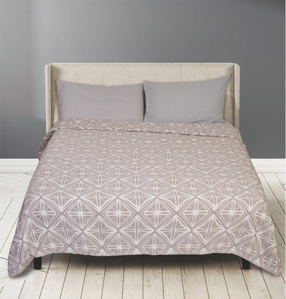 ΚΟΥΒΕΡΤΑ ΒΑΜΒΑΚΕΡΗ ΕΜΠΡΙΜΕ RHOMBUS 220Χ240cm