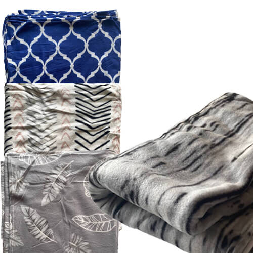 ΚΟΥΒΕΡΤΑ FLEECE ΕΜΠΡΙΜΕ TNS ΔΙΠΛΗ 200x220cm