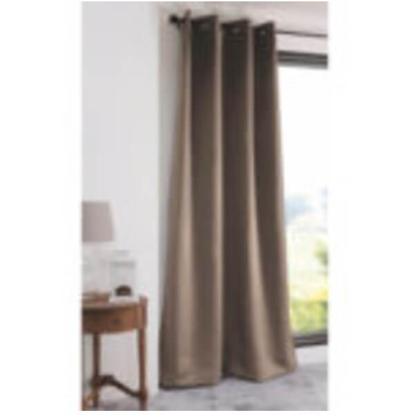 ΚΟΥΡΤΙΝΑ 140Χ270 COVERI ΚΑΦΕ 100% POLYESTER