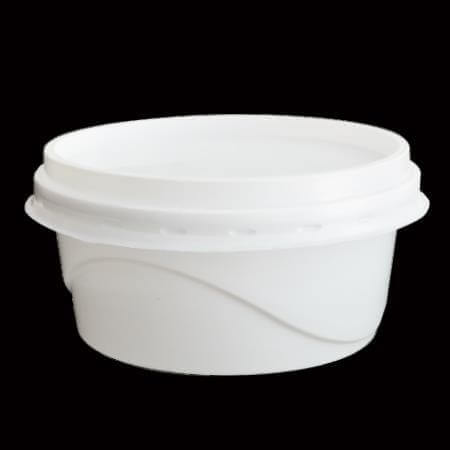 ΚΥΠΕΛΟ ΠΛΑΣΤΙΚΟ ΛΕΥΚΟ 1280gr. 50τμχ