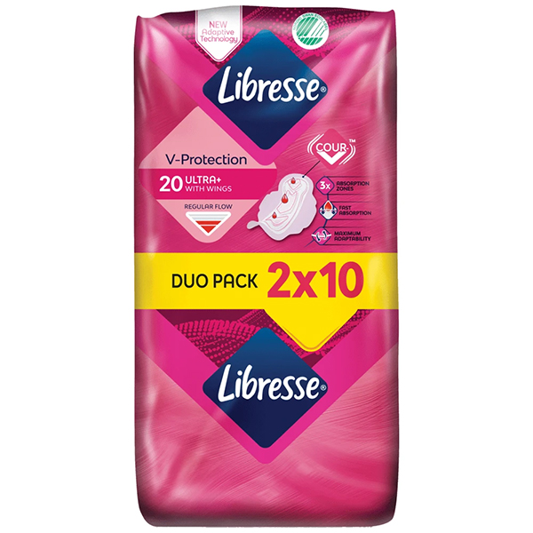 LIBRESSE ULTRA NORMAL DUO PACK 2×10τμχ