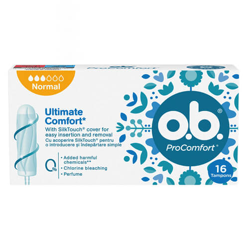 O.B. TAMPONS PROCOMFORT NORMAL 16τμχ