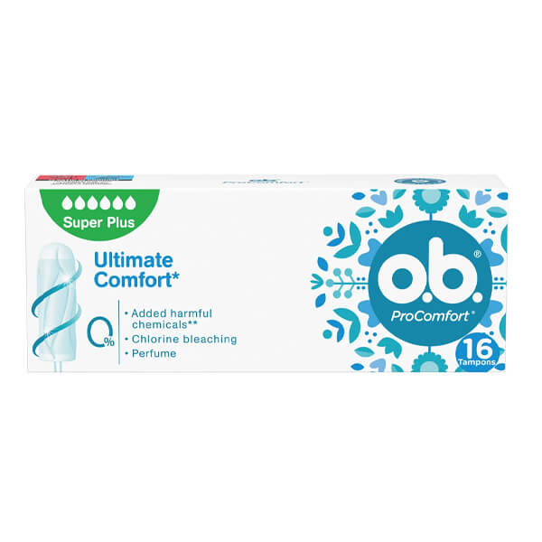 O.B. TAMPONS PROCOMFORT SUPER PLUS 16τμχ