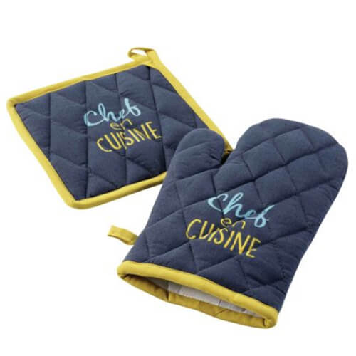 ΣΕΤ ΓΑΝΤΙ+ΠΙΑΣΤΡΑ ΒΑΜΒΑΚΕΡΑ CHEF EN CUISINE 18Χ28/20Χ20cm