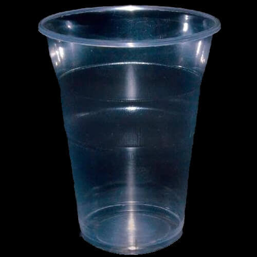 ΠΟΤΗΡΙ ΠΛΑΣΤΙΚΟ ΔΙΑΦΑΝΟ 330ml LUX PLAST 50τμχ