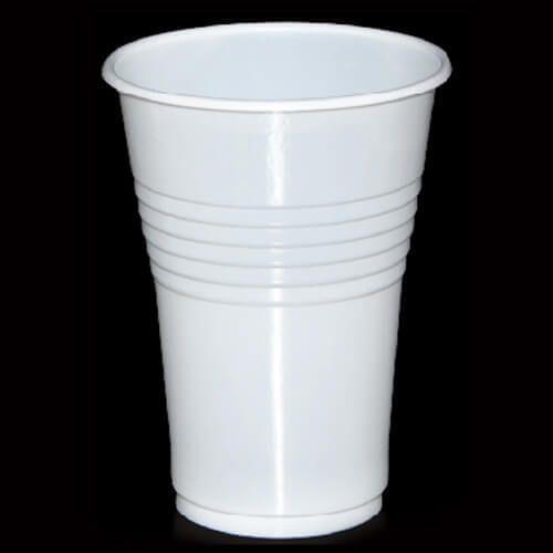 ΠΟΤΗΡΙ ΠΛΑΣΤΙΚΟ ΛΕΥΚΟ 250ml LUX PLAST 50τμχ