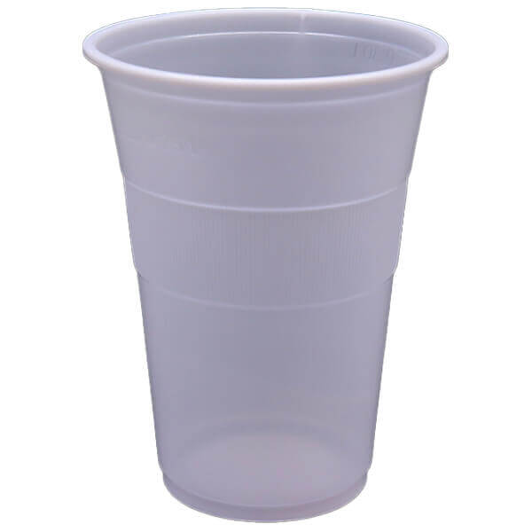 ΠΟΤΗΡΙ ΠΛΑΣΤΙΚΟ ΛΕΥΚΟ 330ml LUX PLAST 50τμχ