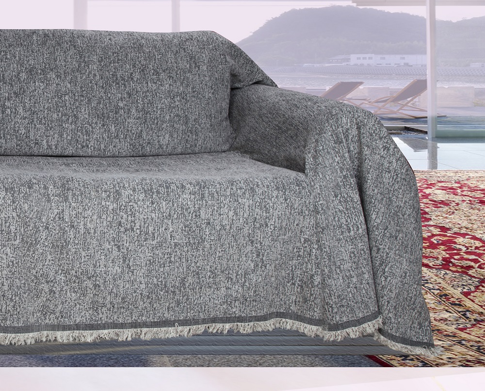 ΡΙΧΤΑΡΙ ΣΕΝΙΛ AJAY ΧΡΩΜΑ ΓΚΡΙ 180Χ300cm