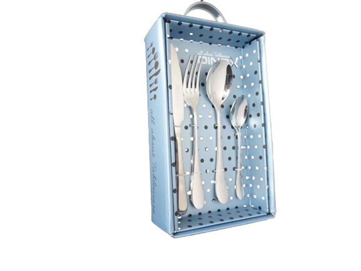 PARIS ΜΑΧΑΙΡΟΠΗΡΟΥΝΑ INOX 18/0 ΣΕΤ 24τμχ