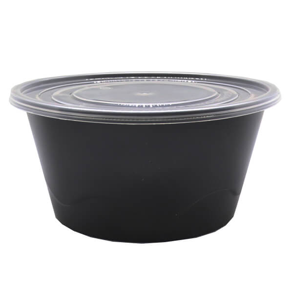 ΣΚΕΥΟΣ ΜΙΚΡ/ΤΩΝ ΣΤΡΟΓΓΥΛΟ ΜΑΥΡΟ ΜΕ ΚΑΠΑΚΙ 750ml (25oz) 50τμχ