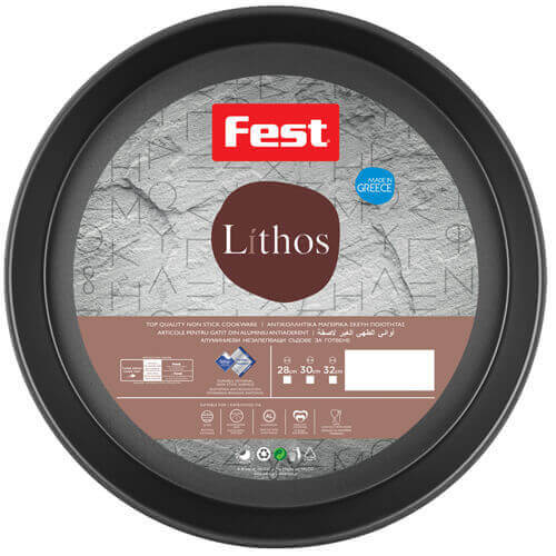 FEST LITHOS ΤΑΨΙ ΣΤΡΟΓΓΥΛΟ 30cm