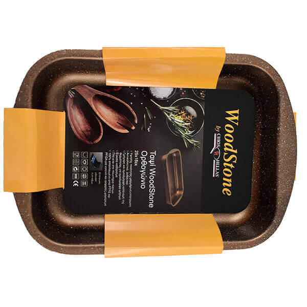 WOODSTONE ΤΑΨΙ ΟΡΘΟΓΩΝΙΟ 25x18cm