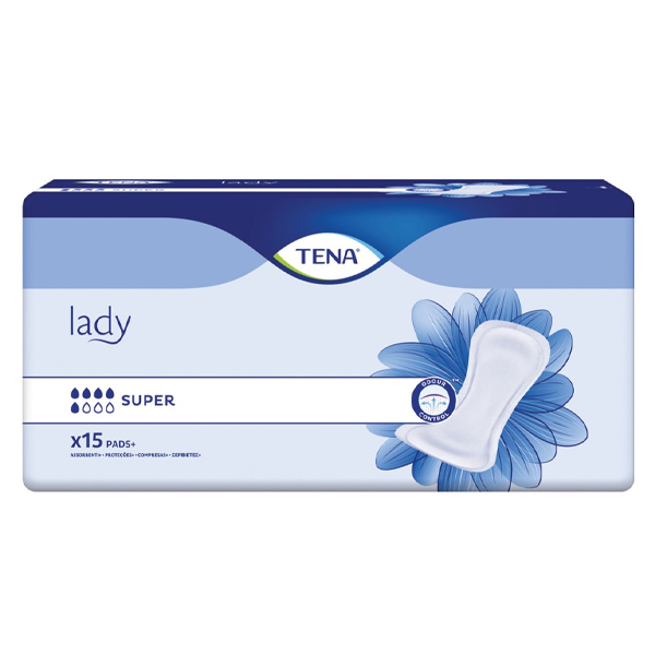 TENA ΣΕΡΒΙΕΤΕΣ LADY SUPER 15τμχ