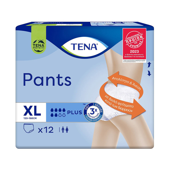 TENA PANTS EXTRA LARGE 12τμχ