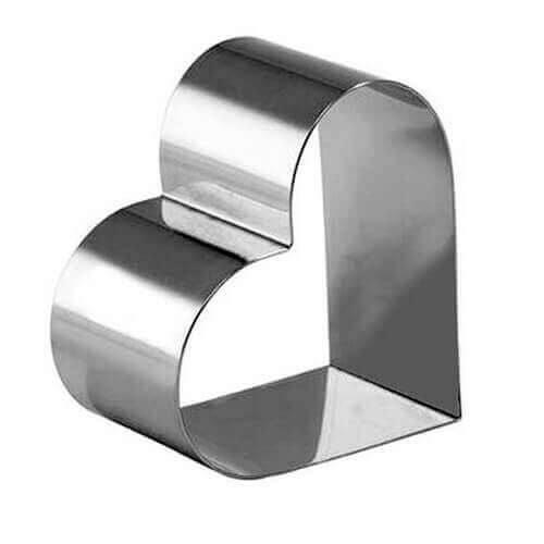 ΤΣΕΡΚΙ ΦΟΡΜΑ ΚΑΡΔΙΑ ΙΝΟΧ 500gr