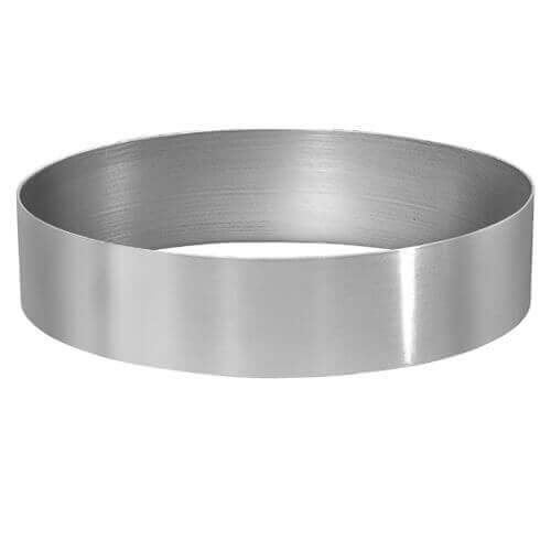 ΤΣΕΡΚΙ ΣΤΡΟΓΓΥΛΟ ΙΝΟΧ Φ28