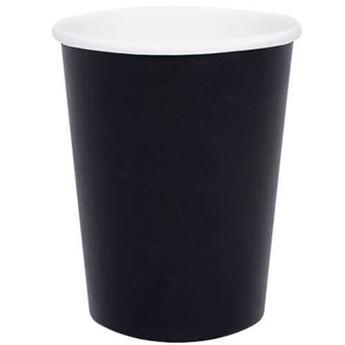 ΠΟΤΗΡΙ ΧΑΡΤΙΝΟ ΜΑΥΡΟ ΜΟΝΟΤΟΙΧΟ 4οz (ΕΛΛΗΝΙΚΟΥ ΚΑΦΕ) 50τμχ