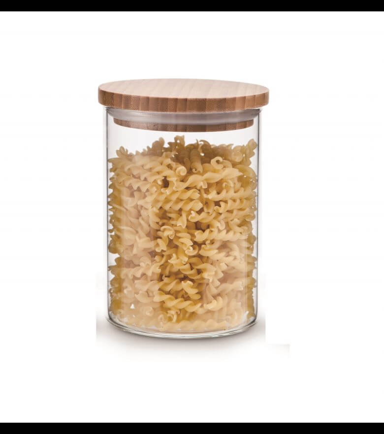 ΒΑΖΟ ΓΥΑΛΙΝΟ ΜΕ ΞΥΛΙΝΟ ΚΑΠΑΚΙ 700ml