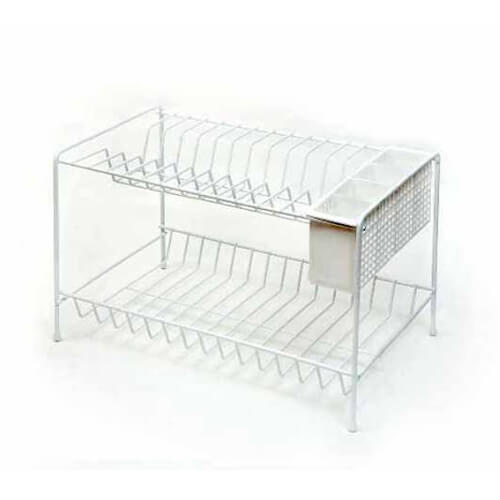 ΠΙΑΤΟΘΗΚΗ ΔΥΟΡΟΦΗ ΒΑΜΕΝΗ ΛΕΥΚΗ 40Χ24Χ25cm