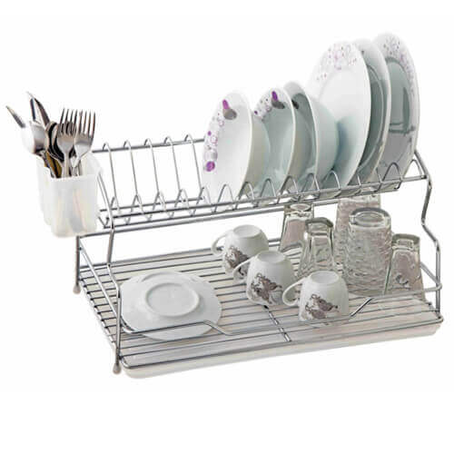 PERILLA ΠΙΑΤΟΘΗΚΗ ΔΥΟΡΟΦΗ ΧΡΩΜΙΟΥ 41x28x22cm