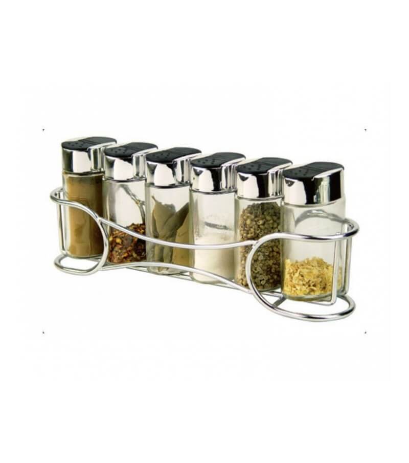 ΣΕΤ ΜΠΑΧΑΡΙΚΩΝ ΣΕ ΑΝΟΞΕΙΔΩΤΗ ΒΑΣΗ 6τμχ