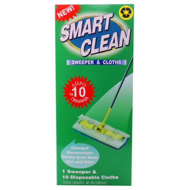 SMART CLEAN ΣΥΣΤΗΜΑ ΞΕΣΚΟΝΙΣΜΑΤΟΣ ΜΕ 10 ΠΑΝΑΚΙΑ