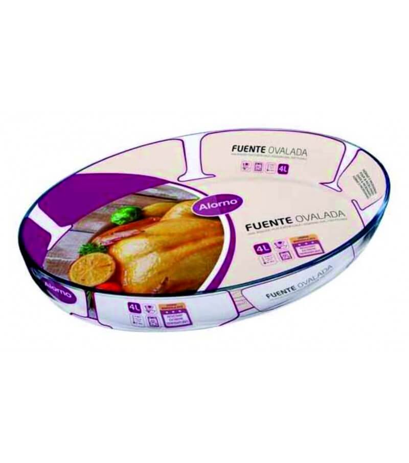 ΤΑΨΙ ΠΥΡΕΞ ΟΒΑΛ ALORNO 3lt (35X25cm)