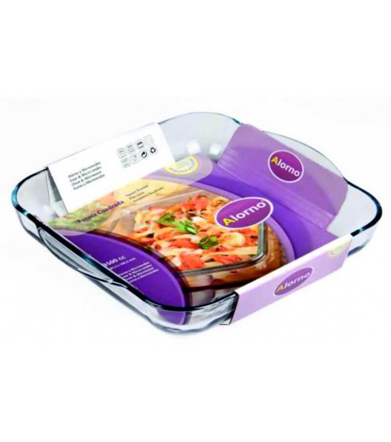 ΤΑΨΙ ΠΥΡΕΞ ΤΕΤΡΑΓΩΝΟ ALORNO 3,5lt (28X28cm)