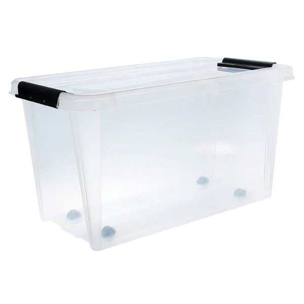 TIDY ΚΟΥΤΙ ΑΠΟΘΗΚEΥΣΗΣ 27lit ΜΕ ΡΟΔΕΣ