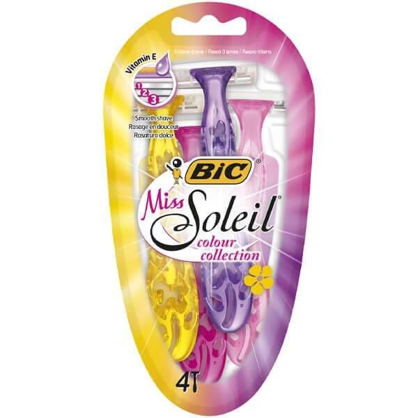 BIC ΞΥΡΑΦΑΚΙΑ MISS SOLEIL COLOUR COLLECTION 4τμχ.