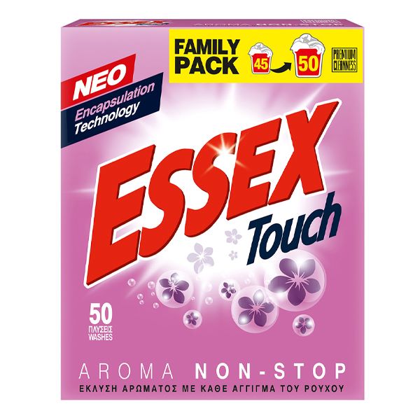 ESSEX ΣΚΟΝΗ ΠΛΥΝΤΗΡΙΟΥ 50μεζ. (2,4kg) TOUCH