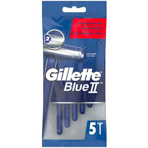 GILLETTE ΞΥΡΑΦΑΚΙΑ BLUE II  SIMPLE 5τμχ.