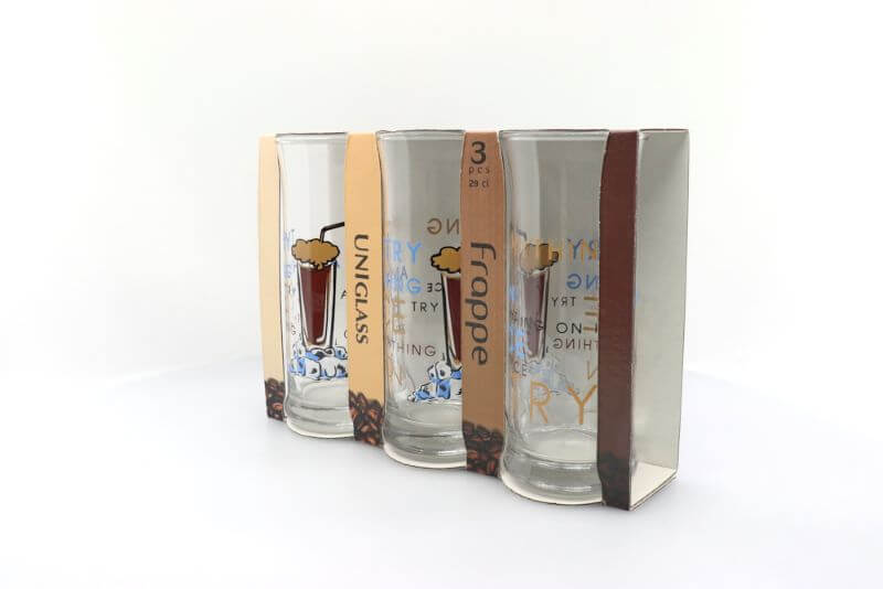 UNIGLASS ΠΟΤΗΡΙ ΦΡΑΠΕ ON ICE 29cl – 3τμχ