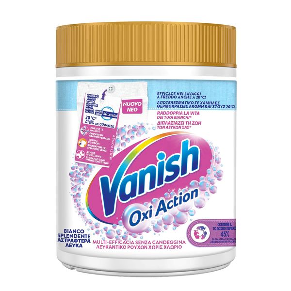 VANISH ΟΧI ACTION 500gr WHITE