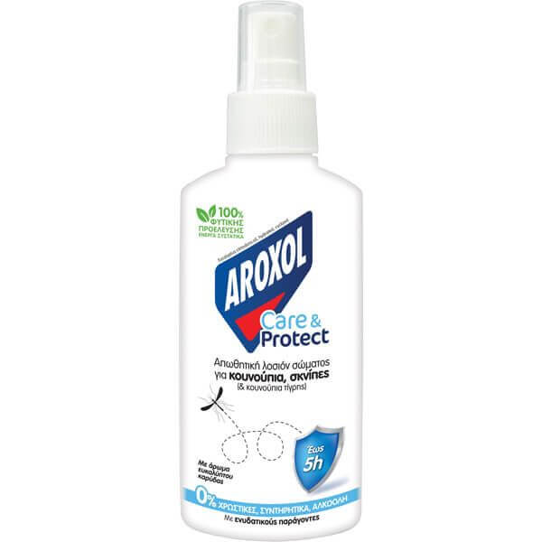 AROXOL ΕΝΤΟΜΟΑΠΩΘΗΤΙΚΗ ΛΟΣΙΟΝ 100ml CARE & PROTECT