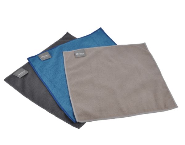 ΠΑΝΑΚΙΑ MICROFIBRE KIPPER 30x30cm ΜΟΝΟΧΡΩΜΑ Σετ 3τμχ.