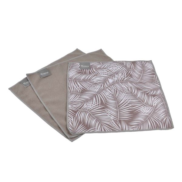 ΠΑΝΑΚΙΑ MICROFIBRE KIPPER 30x30cm VEGETAL Σετ 3τμχ.