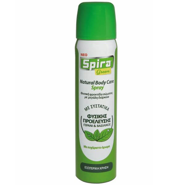 SPIRA GREEN ΑΝΤΙΚΟΥΝΟΥΠΙΚΟ SPRAY 100ml ΟΙΚΟΛΟΓΙΚΟ