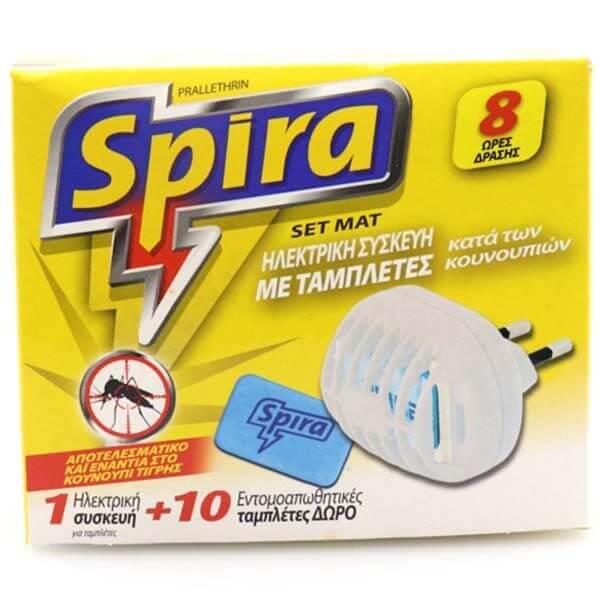 SPIRA YELLOW MAT ΣΥΣΚΕΥΗ+10 ΤΑΜΠΛΕΤΕΣ