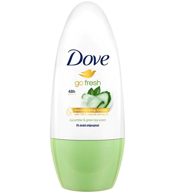DOVE ROLL-ON 50ml – GO FRESH CUCUMBER