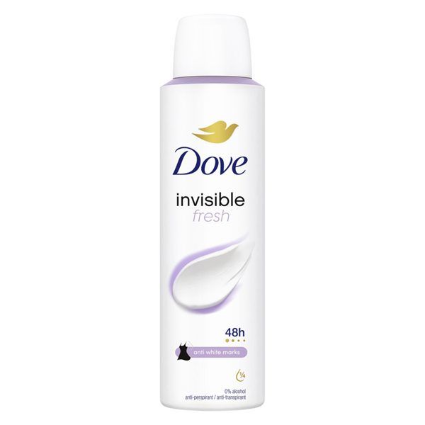 DOVE DEO SPRAY 150ml INVISIBLE
