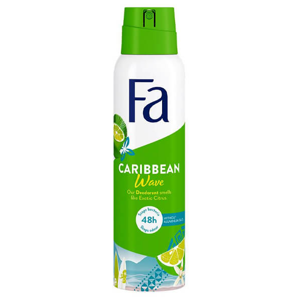 FA DEO SPRAY 150ml CARRIBEAN WAVE