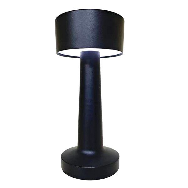 ΦΩΤΙΣΤΙΚΟ ΕΠΙΤΡΑΠΕΖΙΟ ΑΦΗΣ ΕΠΑΝΑΦ/ΝΟ Φ9x21hcm ΜΑΥΡΟ ΜΑΤ