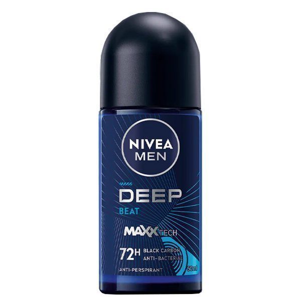 NIVEA ROLL-ON MEN 50ml  BLACK CARBON BEAT